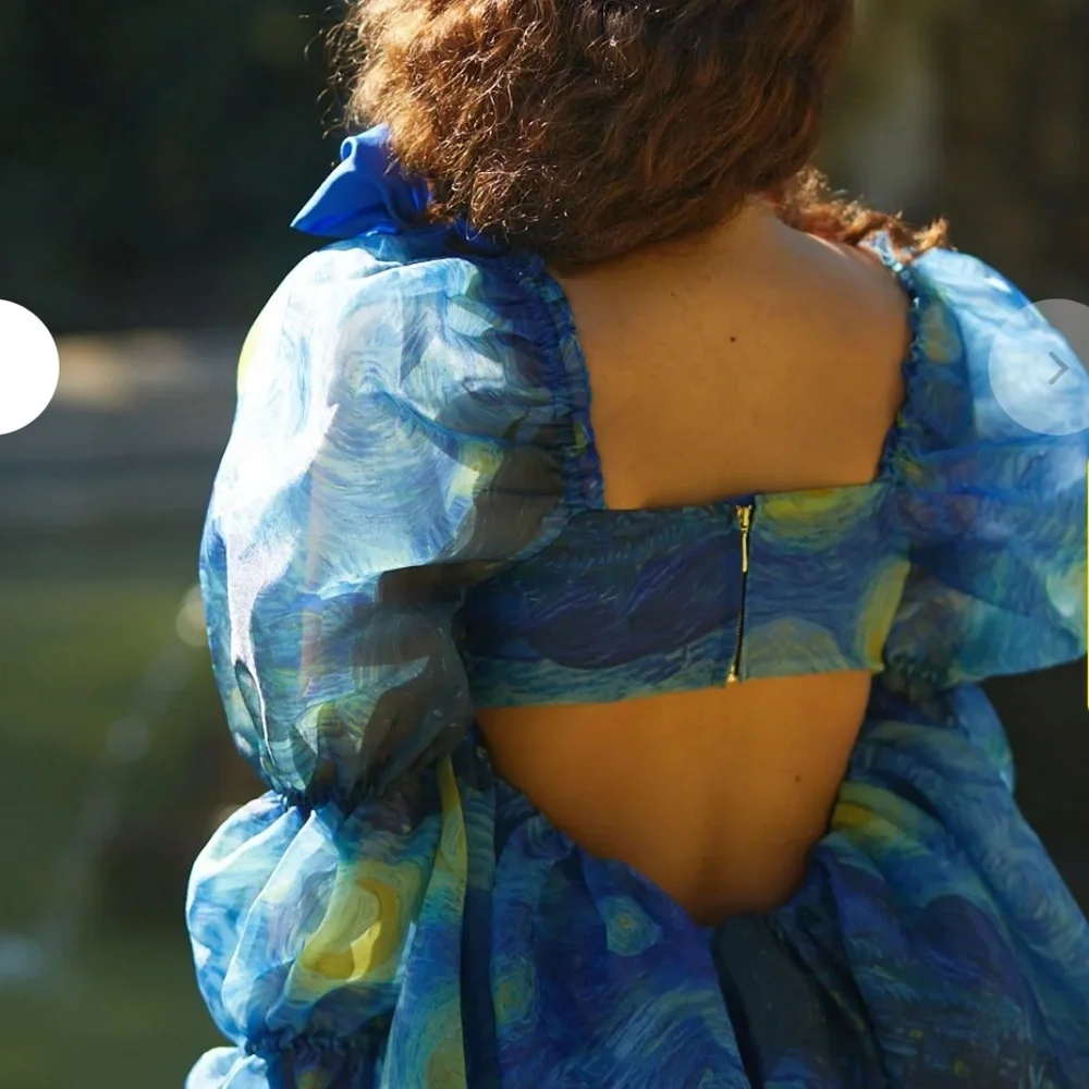 (SOLD) Selkie The Starry Night Moonlight Dress - Picture 5 of 14